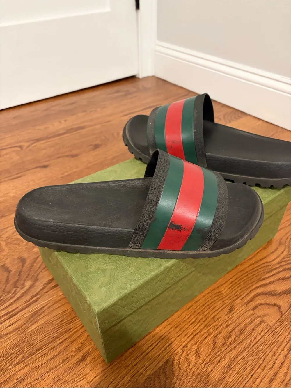 Mens 13 Gucci Slides